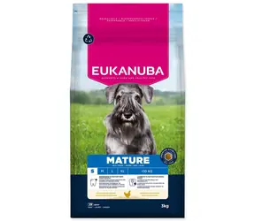 Eukanuba Mature Small rich in fresh chicken 3kg / granule pre psy / pre malé plemená 