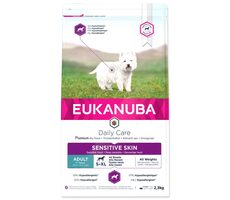 Eukanuba Daily Care Sensitive Skin 2.3kg / granule pre psov / citlivá pokožka