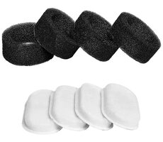 Rojeco Nerezové filtre do fontány pre mačky 4ks / 3,2 l / 2 l