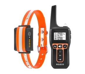 Rojeco Elektrický obojok proti štekanie 1000m PD529 (oranžový)