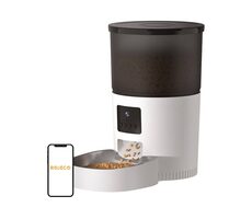 Rojeco 3l automatické krmítko pre domáce zvieratá WiFi s kamerou