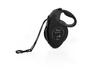 Flexi Giant L Black Edition opasok 8m čierne / Vodítko 