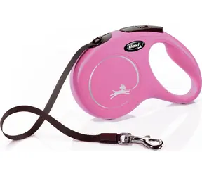 Flexi Classic M opasok 5m ružovej / Vodítko 