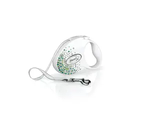 Flexi Glam Splash S opasok 3M Leaf / Vodítko 
