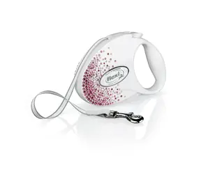 Flexi Glam Splash M opasok 5m Pink / Vodítko 