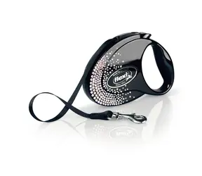 Flexi Glam Splash M opasok 5m Crystal / Vodítko 