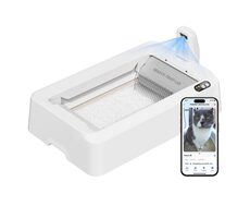 PetKit Purobot Crystal Duo s AI kamerou / Inteligentný samočistiaci box na mačky