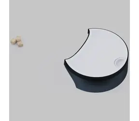 Enabot ROLA PetPal Treat Dispenser biela / šikovný dávkovač maškrty / Wi-Fi