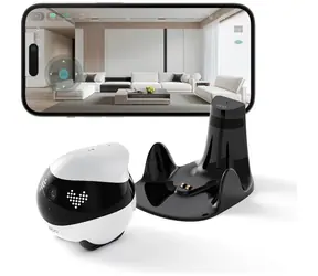Enabot EBO Air 2 Dove Companion Robot biela / mobilná 2K kamera / AI / Wi-Fi / 2450 mAh / micro SD