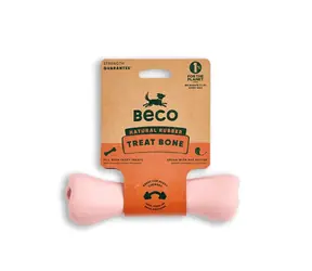 Beco Treat BONE Hračka pre psov ružová 17,5cm