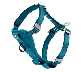 Kurgo® Tru-Fit Enhanced Strenght Bezpečnostný postroj pre psov s autopásom modrý S