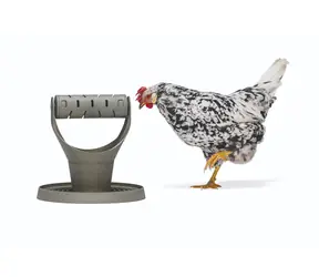 Beeztees Play&Snack Tower Kŕmidlo pre hydinu šedej 30cm