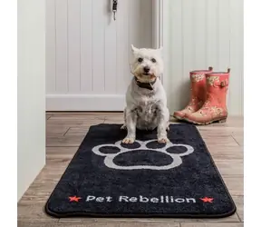 Pet Rebellion Behúň XL Black 57x110cm