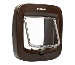 PetSafe® Dvierka SMART na mikročip hnedá