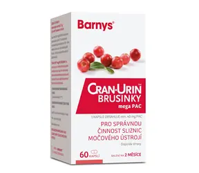 Barnys Cran-Urin™ megaPAC brusnice 60 kapsúl