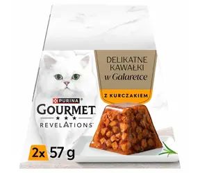 PURINA Gourmet Revelations Lososová 2x57 / kapsičky pre mačky