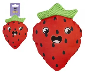 Pet Pro Floating Strawberry Plush Dog Toy / Plávajúce hračka jahoda