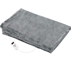 ProfiCare WZD 3061 vyhrievacia prikrývka sivá / 130x180cm / 180W / časovač / LED