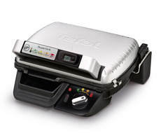 TEFAL SuperGrill GC451B12 strieborný / Kontaktný gril / 2000 W / 4 programy / Gril. plocha: 600cm2