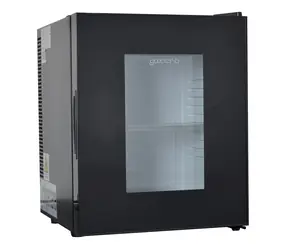 Guzzanti GZ 24G čierna / Termochladnička / 28 l / až 18 ° C pod okolitú teplotu / polička + priehľadné dvierka / bez kompresora