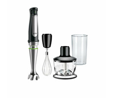 Braun MultiQuick 7 MQ 7035X / tyčový mixér / 1000W / 600ml mixovacia nádoba / sekacia nádoba 500ml / šľahací nástavec