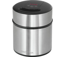 Proficook PC-ICM 1140 / Výrobník zmrzliny / 12 W / 1.8 l / LCD / nerez