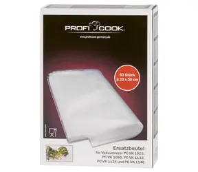 ProfiCook PCVK1015 Vákuovacie vrecká 22x30cm / 50 ks