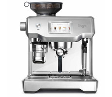 Sage Oracle Touch strieborná / Pákový kávovar / 2400 W / dotykový / mlynček / 2.5 l / 15bar 