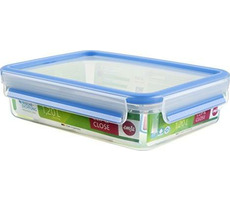 Emsa Clip &amp; Close 1.2 l modrá / Dóza na potraviny / BPA FREE