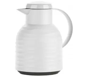 Emsa Samba Vacuum 1l biela / Vákuová kanvica (termoska) / Quick Press