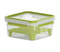 Emsa CLIP &amp; GO Sandwichbox XL 1.3 l zelená / box na sandwich