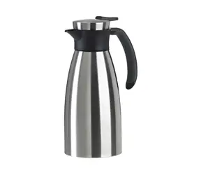 Emsa SOFT GRIP Vacuum 1 l čierna / Vákuová kanvica (termoska) / nerezová oceľ