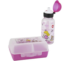 Emsa KIDS FLASK &amp; VARIABOLO Princess / Olovrantová krabička + fľaša na pitie / dopredaj