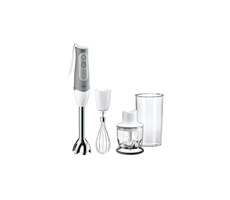 Braun MultiQuick 5 MQ 525 / tyčový mixér / 600W / mixovacia nádoba 0.6 L / ďalšie príslušenstvo / biela