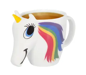 ThumbsUp! Unicorn Mug 350 ml biela / Keramický hrnček