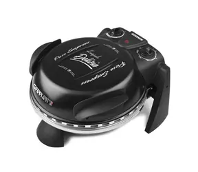 G3Ferrari G1000610 Delizia Black / mini rúra na pizzu / 1200 W / priemer 31cm / nastaviteľný termostat do 390°C