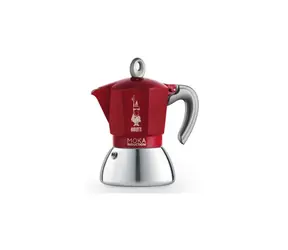 Bialetti MOKA Induction kanvička na 6 šálok červená 280 ml / indukčná kanvica