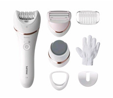 Philips BRE730-00 / epilátor + holiaci strojček + pedikúra / 2 rýchlosti / prevádzka až 40 minút / biela
