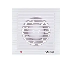 Solight AV02 axiálny ventilátor s časovačom / 100mm / 13W / 80m3-h