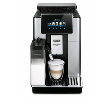 DeLonghi ECAM 610.55.SB PrimaDonna Soul strieborná / Automatický kávovar / 1450W / 19 bar