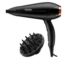 Babyliss D570DE čierna / sušič vlasov / 2200 W / rýchlosť vzduchu 90 kmh / 2 rýchlosti &amp; 3 teploty