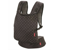 Infantino Zip Travel detské nosítko čierna / nastaviteľné / nosnosť 18 kg / 0+ rokov