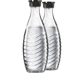 SodaStream Sklenené Fľaše 0.6l 2ks / pre model Crystal a Penquin