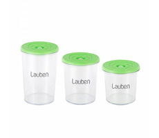 Lauben Vacuum Containers 3GT 3 ks / Vákuovacie boxy / 1l+1.5l+2l / kompatibilný s Lauben Vacuum Sealer 60SB / dopredaj