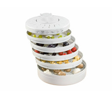 Clatronic DR 2751 / sušička ovocia a zeleniny / 250 W / 5 plat / biela