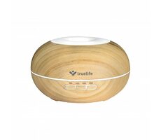 TrueLife AIR Diffuser D5 light hnedá / Aróma difuzér a zvlhčovač vzduchu / 300 ml / 14 LED podsvietenie / až 10h / dopredaj