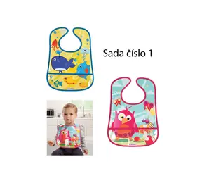 Munchkin - Farebný podbradník 2 ks / od 4 mesiacov