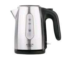 Adler AD 1273 strieborná / rýchlovarná kanvica / 1200 W / 1 L