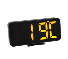 TFA 60.2027.01 - digitálny budík s teplomerom a veľkými LED číslicami