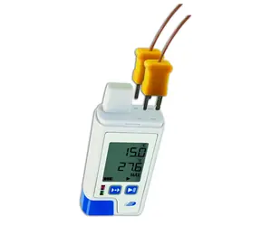TFA 31.1060.02 LOG200 TC - USB Datalogger s displejom na meranie vnútornej teploty + externý pomocou termočlánkových sond